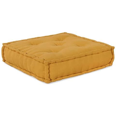 Divano modulare 4 pcs Giallo Tessuto - Foto 2