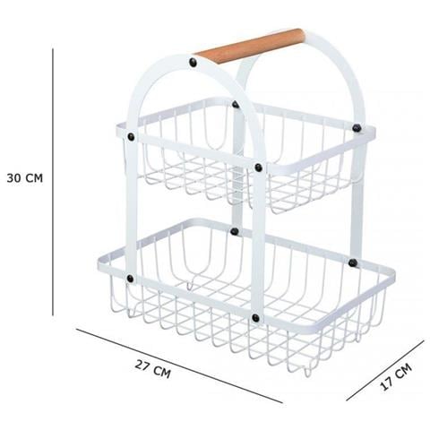 E-8111 Cesto per frutta e verdura a più livelli - Foto 4