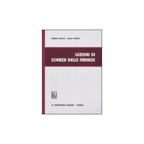 Bruno Bosco - Lezioni di scienza delle finanze - Foto 1