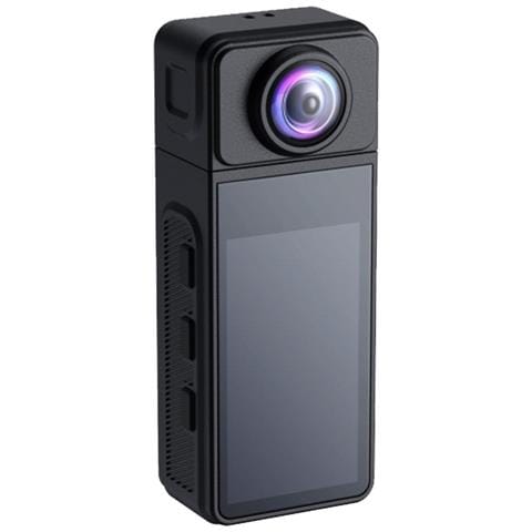 Mini Action Camera 4k Wifi: Obiettivo Girevole A 270°, Eis, Design Magnetico Indossabile - Foto 2