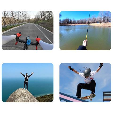 Mini Action Camera 4k Wifi: Obiettivo Girevole A 270°, Eis, Design Magnetico Indossabile - Foto 7
