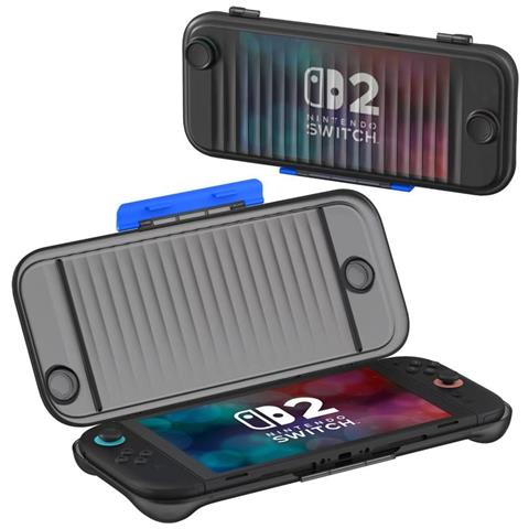 Custodia Rigida Per Il Trasporto Compatibile Con Nintendo Switch 2 - Cover Protettiva Con Assorbimento Degli Urti Black - Foto 1