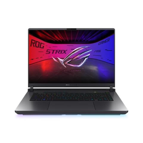 ROG Strix G16 G615LR-S5177W Intel Core Ultra 7 255HX Computer portatile 40,6 cm (16") WQXGA 16 GB DDR5-SDRAM 1 TB SSD NVIDIA GeForce RTX 5070 Ti Wi-Fi 7 (802.11be) Windows 11 Home Tedesco Grigio - Foto 1