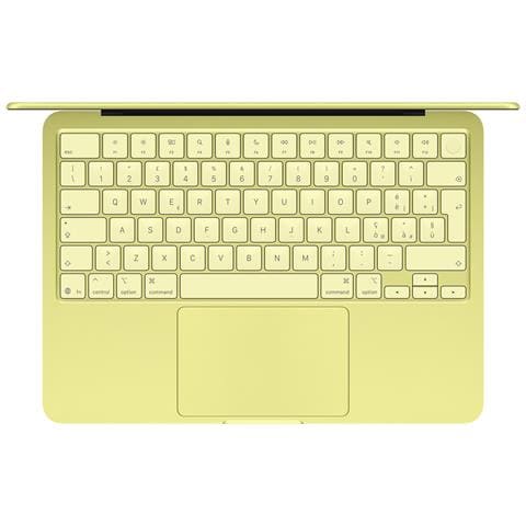 MacBook Neo 13"A18 Pro chip 6-core CPU 5-core GPU 8GB 512GB SSD Touch ID - Giallo agrume - Foto 3