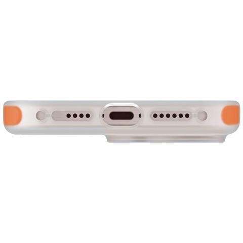 Uniq Combat Active Magclick Custodia Di Ricarica Per Iphone 16 Pro Max - Arancione - Foto 5