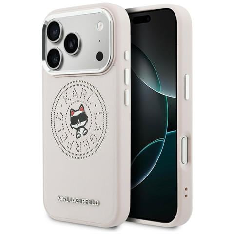 Custodia Per Iphone 17 Pro, Rosa Karl Lagerfeld - Foto 2
