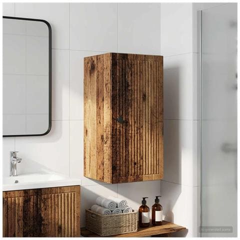 Armadio da bagno a muro EDE Legno antico 30 x 31 x 59 cm - Foto 2