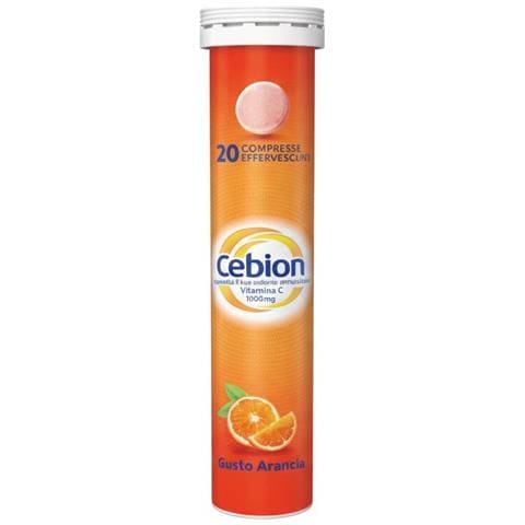 Cebion Effervescente Arancia 20 Compresse Effervescenti - Foto 1