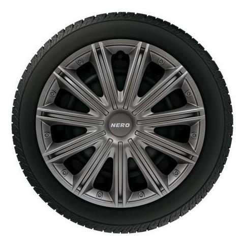 Copricerchi Auto Universali 14 Pollici Nero Tech-one Dark 31516 - Foto 2