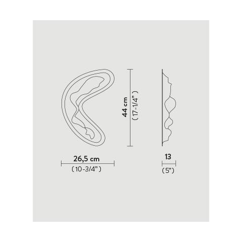 Crocco Medium - Wall Lamp Pink - Foto 2