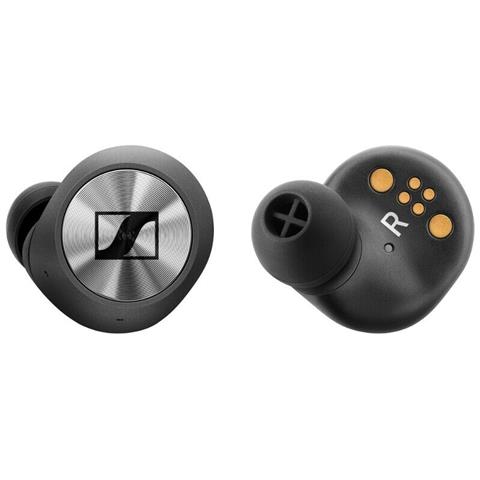 Momentum True Wireless Auricolari Bluetooth Stereo con Custodia di Ricarica Colore Nero / Argento - Foto 2