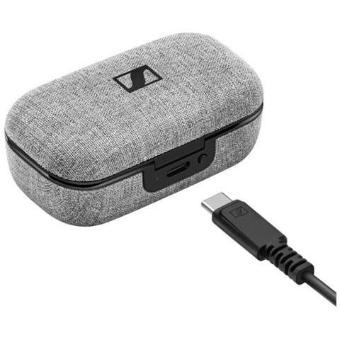 Momentum True Wireless Auricolari Bluetooth Stereo con Custodia di Ricarica Colore Nero / Argento - Foto 5