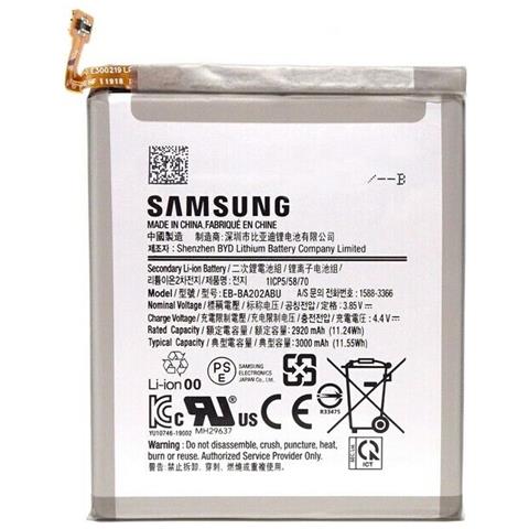 Batteria Samsung Galaxy A20e A202 Eb-ba202abu 3000mah Per Ricambio Pila Litio - Foto 1