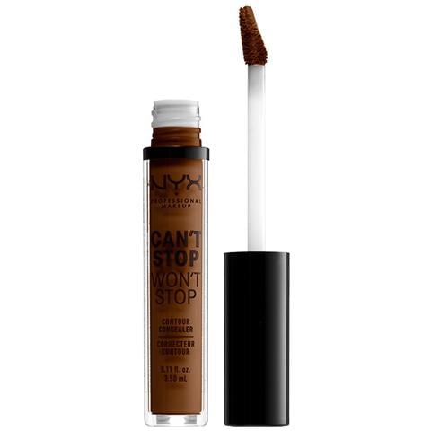 Correttore Per Occhiaie E Imperfezioni Della Pelle Offuscate, Finitura Opaca, Nyx Professional Makeup Can't Stop Won't Stop, Noce, 3,5 Ml - Foto 1