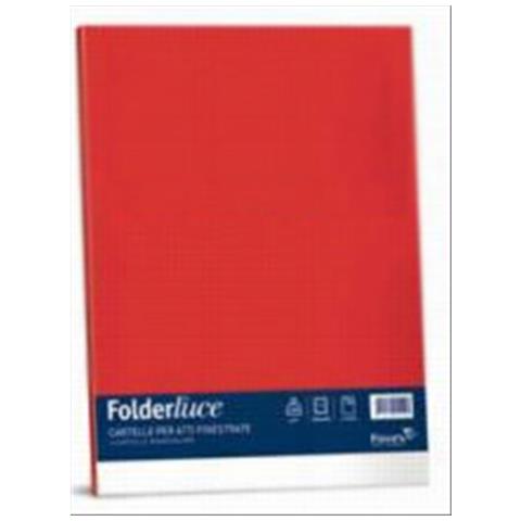 Favini Confezione 50 Cartelline Folder 200gr / m2 Rosso Scarlatto - Foto 1