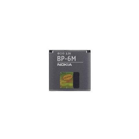 Nokia BP-6M Battery, Polimeri di litio (LiPo) , Navigatore / computer mobile palmare / cellulare, Grigio, Nokia Mobile: 3250, 6151, 6233, 6234, 6280, 6282, 6288, 9300, 9300i, N73, N77, N93 - Foto 1