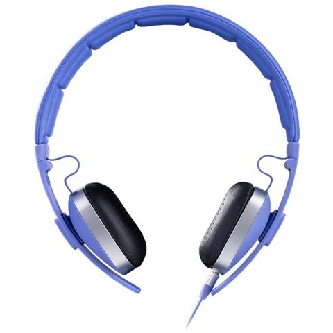 Wave, Stereofonico, 3.5 mm (1/8") , Omni, Padiglione auricolare, Blu, Cablato - Foto 1