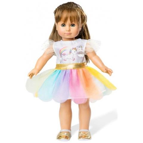 Abbigliamento Per Bambole Vestito Unicorno 35-45 Cm - Foto 2