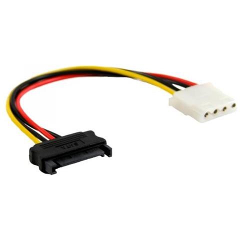 Cavo Adattatore Di Alimentazione Sata: Presa Sata A 15 Pin Su Spina A 4 Pin - 0,30 M - Foto 2