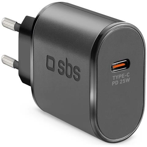 TETR1CPD25 Caricabatterie per dispositivi mobili Smartphone, Tablet Nero AC Interno - Foto 1