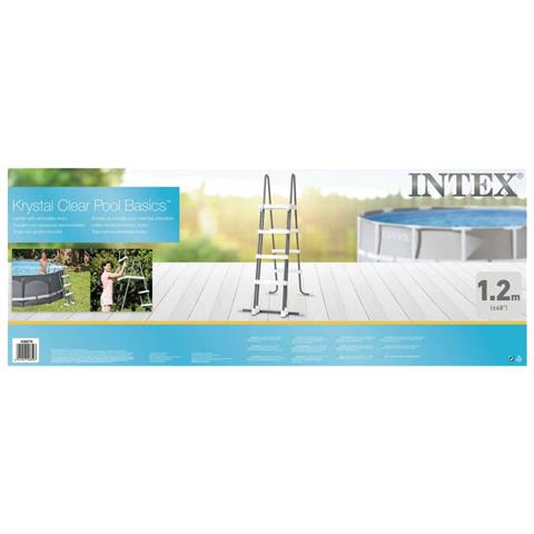 Scala Di Sicurezza A 4 Gradini Per Piscina 122 Cm - Foto 4