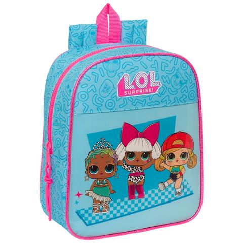 Zaino Per Bambini Lol Surprise! Divas Azzurro 22 X 27 X 10 Cm - Foto 1