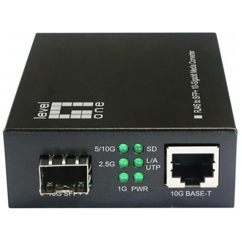 Gvt-2051 Convertitore Multimediale Di Rete 10000 Mbit /s Nero - Foto 1