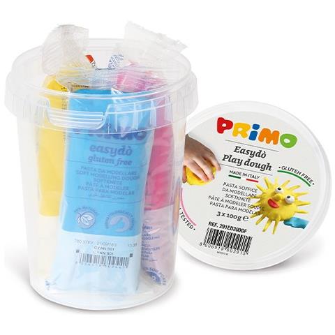 291ED300GF Composto per Ceramica e Modellazione Pasta Modellabile 100 g Multicolore 3 Pezzi - Foto 1