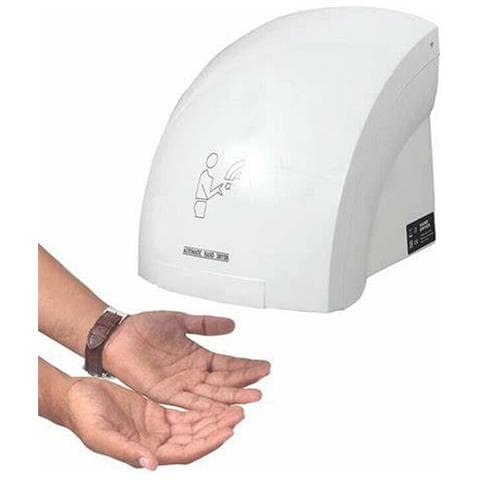 Asciugamani Automatico Elettrico Ad Aria Calda Fotocellula Parete Muro Per Hotel - Foto 1