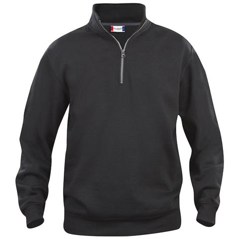 Basic Half Zip Nero Xs - Foto 1
