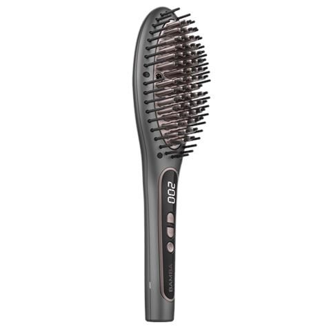 Bamba InstantCare 1100 Smooth Brush Spazzola lisciante Caldo Grigio, Rosa 61 W 3 m - Foto 1