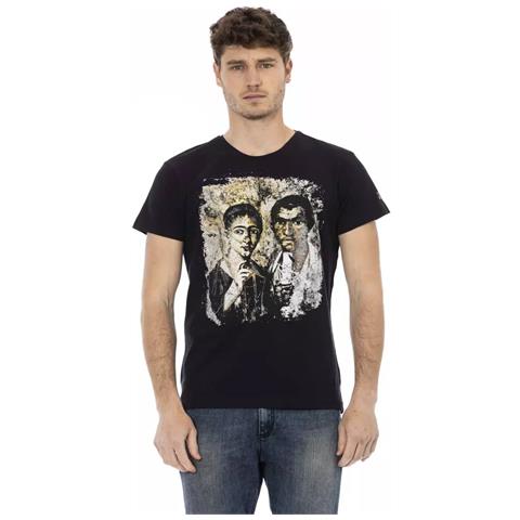 Maglietta In Cotone Nero - Xl - Foto 1