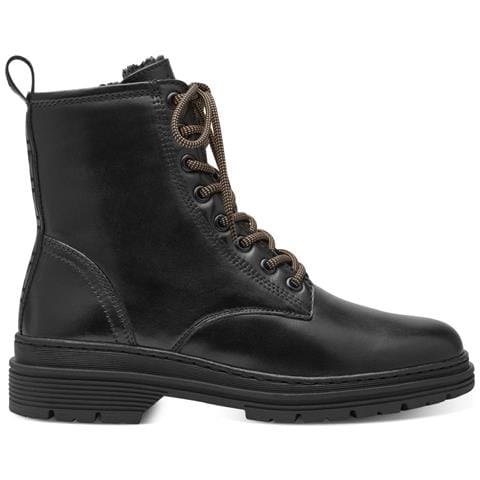 Black Casual Closed Booties Stivaletti Pelle Scarpe Donna Nero Eu 36, 1-26230-41 001 - Foto 2