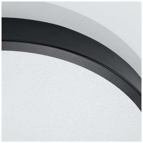 Lampada A Soffitto Onyx 50 Nero Led 3000k Sl. 1246 - Minimalista Lampade Da Soffitto Nero 6x50x50 Cm - Foto 8
