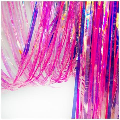 Tenda A Pioggia Arcobaleno, Decorazione Per Feste Pink M - Foto 1