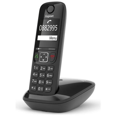 As690 Telefono Analogico /dect Identificatore Di Chiamata Nero - Foto 3