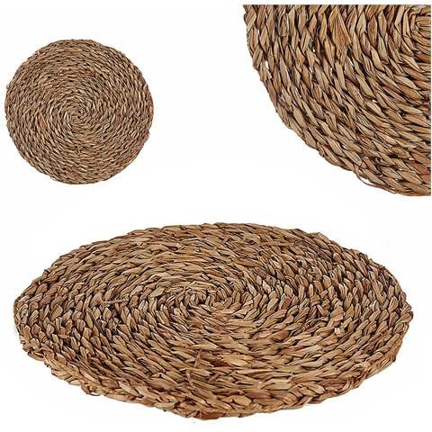 Sottopentola Per Verdure Rotondo Da 25 Cm. 25x1,5x25 Cm. Colore Marrone - Foto 1