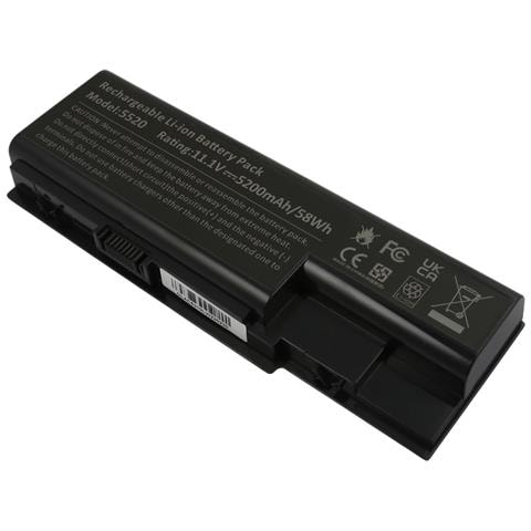 Batteria Di Ricambio Per Acer Aspire 5310 / 6530 Li-ion 11.1v 5200mah 58wh - Foto 1