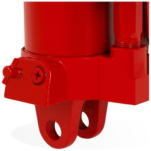 Cilindro Idraulico Con Pompa A Pistone Singolo E Testa A Forcella, Cilindro Di Sollevamento 8t Per Gru Da Officina 2000 Kg (forza Di Spinta 8t, Corsa Ca. 495 Mm, Diametro Stelo Pistone Ca. 22 Mm, Diametro Foro Ca. 17 Mm) - Foto 4