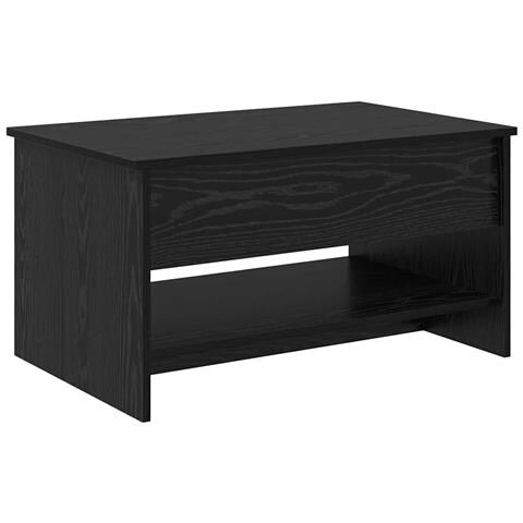 Tavolino da salotto Rovere nero 80 x 50.5 x 41.5 cm - Foto 1