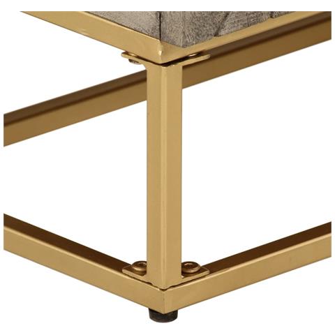 Lusso Casadino -  Credenza 55x30x76 Cm In Legno Massello Di Mango E Ferro - Foto 8