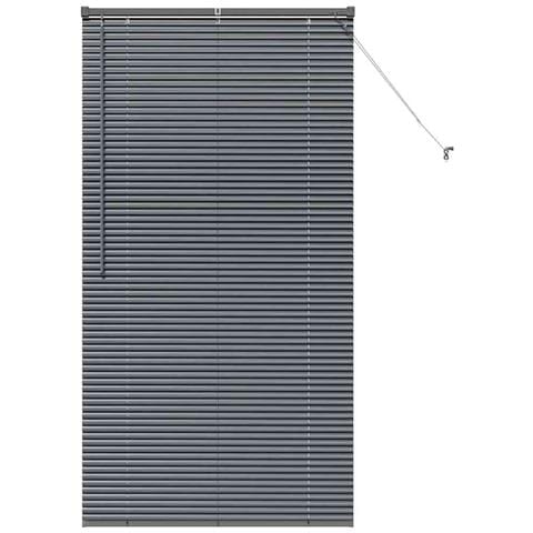 Tenda per Finestra con tende Grigio scuro Alluminio - Foto 1