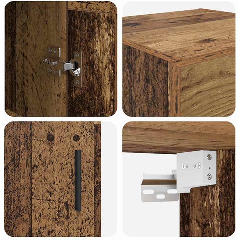 Pensile Legno vecchio 34,5 x 34 x 90 cm Legno multistrato - Foto 9