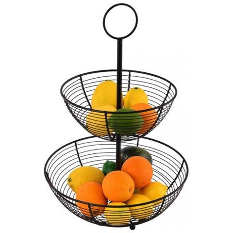 E-8129 Cesto di frutta a più livelli per l'arredamento della cucina moderna - Foto 1