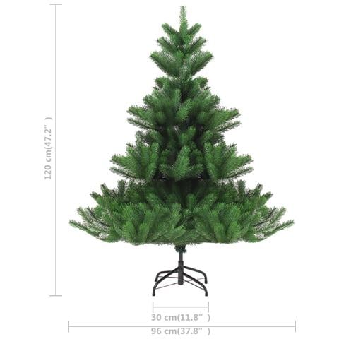 Albero Di Natale Artificiale Abete Nordmann Verde 120 Cm - Foto 7