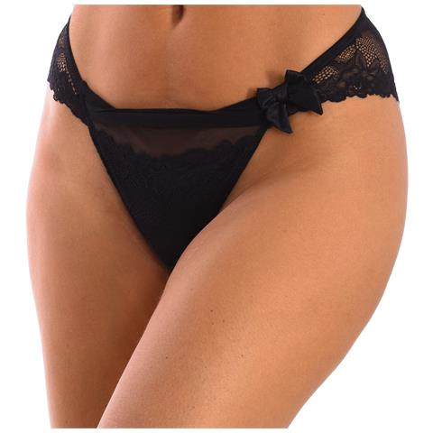 Slip Brasiliano In Pizzo 124180224 Donna - Foto 1