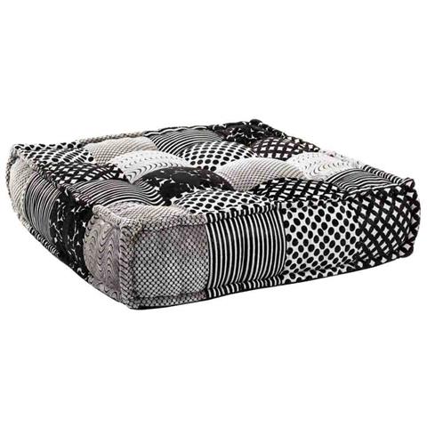 Cuscino Da Terra Grigio 80x80x20h - Foto 1