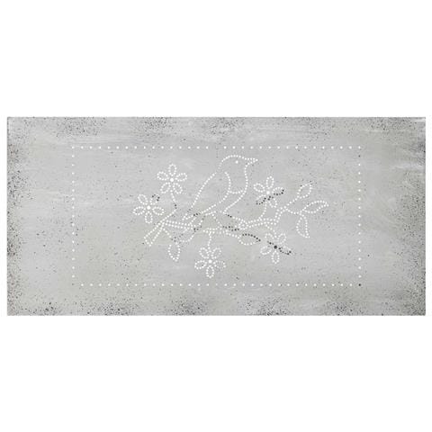 Tavolino In Metallo 120,65x56,52x52,07h Cm Grigio - Foto 8