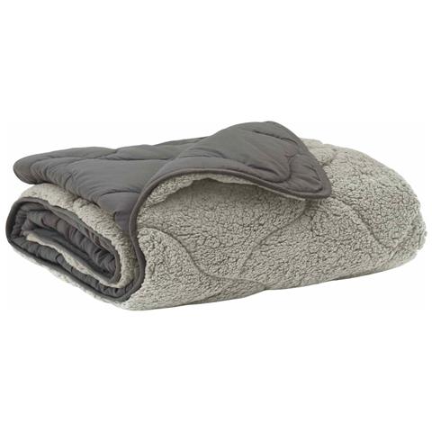 Duvet Estivo Trapuntato Grigio chiaro 155 x 200 cm - Foto 1