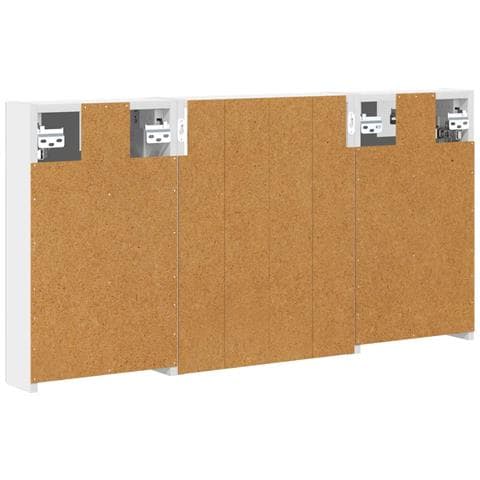 Set di Armadi da Bagno con lo scaffale 3 pcs 100 x 10,5 x 50 cm - Foto 9